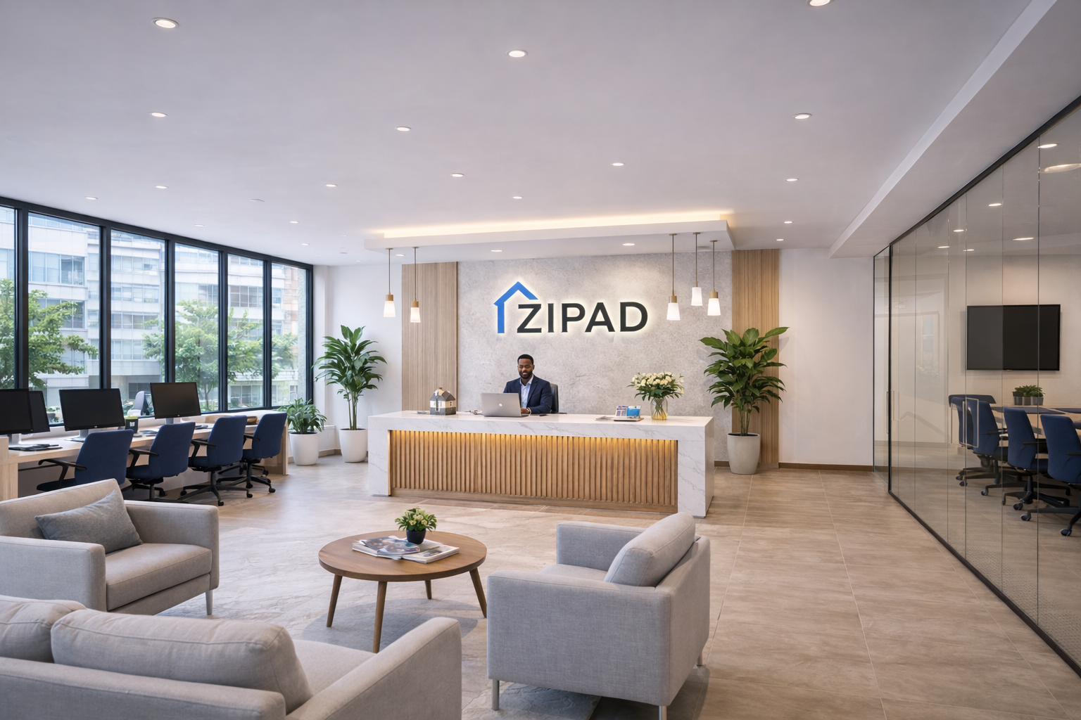 Modern ZIPAD office
